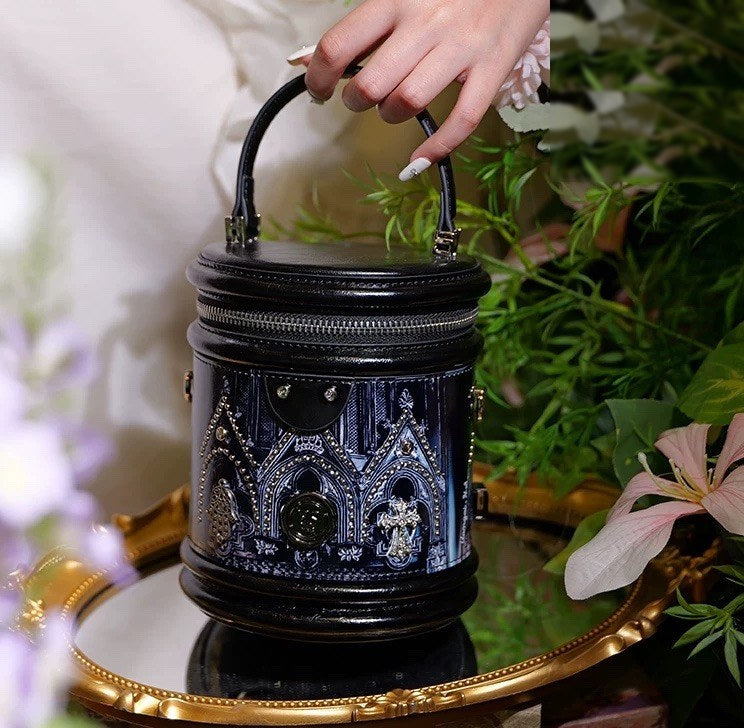 Cathedral Crystal Bucket Bag — SweetRose original design (view 1)
