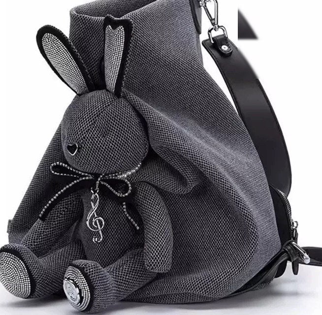 Clover Bunny Backpack — SweetRose original design (view 1)
